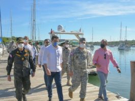 Collado visita Luperón para crear protocolo e impulsar turismo náutico