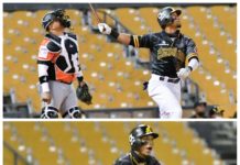 García y Camargo jonronean en triunfo de las Águilas sobre los Toros