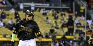 Lagares dispara jonrón en triunfo de las Águilas y obligan a un 7mo partido