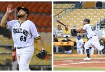 Negrín y Cabrera lideran triunfo de las Águilas sobre los Toros