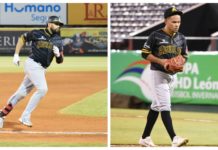Peña y Otero guían a las Águilas a su primera victoria de la Serie Final