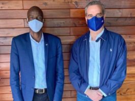 Presidente Abinader se reúne con Jovenel Moise