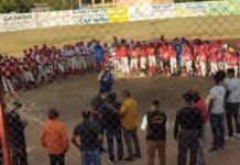 Inicia tercera copa de béisbol infantil en el Distrito Municipal de Jinova
