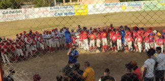 Inicia tercera copa de béisbol infantil en el Distrito Municipal de Jinova