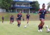 Sedofútbol femenina de mayores realizó su primer entrenamiento