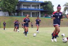 Sedofútbol femenina de mayores realizó su primer entrenamiento