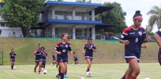Sedofútbol femenina de mayores realizó su primer entrenamiento
