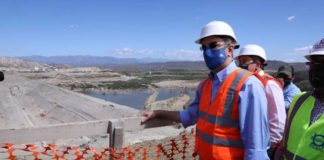 Presidente anuncia la terminación de la presa Monte Grande para agosto del próximo año