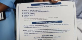 Síntomas comunes que presentan los vacunados y el consentimiento