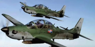 Aviones de combate sobrevuelan frontera por crisis haitiana