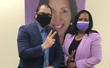 Dominicanos exhortan a votar por Yvette Colbourne en elecciones Alcaldía de Miramar