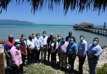 FEDONA, autoridades y empresarios se reúnen por rescate piscina olímpica de Barahona