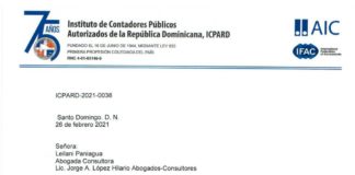 Confirman testigo auditor del Ministerio Público no es miembro del Instituto de Contadores Autorizados