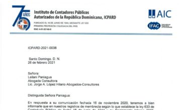 Confirman testigo auditor del Ministerio Público no es miembro del Instituto de Contadores Autorizados