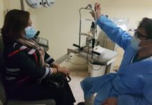 Cipesa y Cecanot realizan operativo para detección de glaucoma a periodistas de la salud y sus familiares