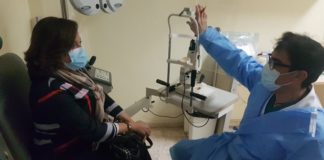 Cipesa y Cecanot realizan operativo para detección de glaucoma a periodistas de la salud y sus familiares