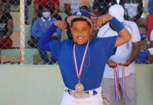 Jossian Daniel gana el liderato en triples y remolcadas de la Copa de Béisbol Infantil Jinova 2021