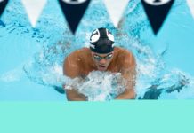 Josué Domínguez, primer nadador nacido en RD en competir en Campeonatos División 1 NCAA en USA