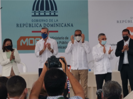 (VIDEO) Presidente Abinader da primer palazo de trabajos ampliación autopista a San Isidro