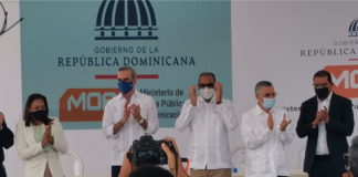 (VIDEO) Presidente Abinader da primer palazo de trabajos ampliación autopista a San Isidro