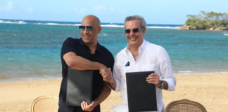 Abinader anuncia la creación de estudio de cine dirigido por Vin Diesel en Puerto Plata
