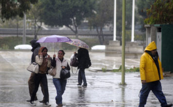 Aguaceros dispersos en varios puntos del país, Onamet mantiene alerta en varias provincias