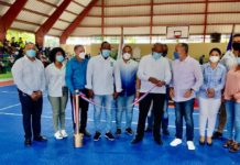 Reinauguran remozado multiuso del municipio de Luperón