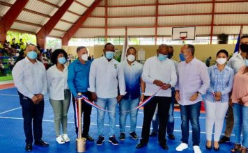 Reinauguran remozado multiuso del municipio de Luperón