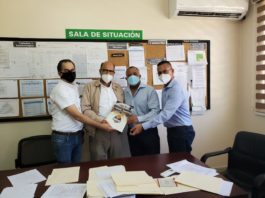 ABAPPLATA entrega protocolo de salud al director provincial de Salud Pública