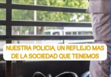 NUESTRA POLICIA, UN REFLEJO MAS DE LA SOCIEDAD QUE TENEMOS