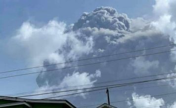 Cenizas del volcán La Soufriere no alcanzarán RD por el momento, asegura Onamet