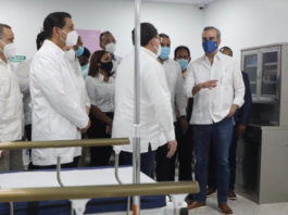 Presidente deja en funcionamiento sala de emergencias en Hospital Regional Universitario San Vicente de Paúl