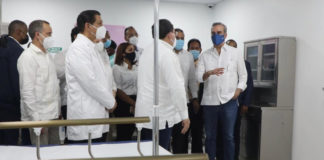 Presidente deja en funcionamiento sala de emergencias en Hospital Regional Universitario San Vicente de Paúl