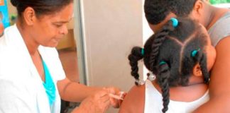 República Dominicana no cumple meta de cobertura de vacunas contra difteria