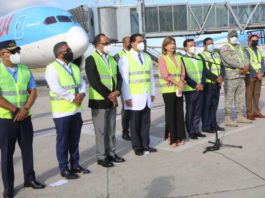 Gobierno recibe dos millones de vacunas contra el COVID-19 con las que iniciará la Fase III de VacúnateRD el próximo lunes