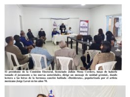 JURAMENTAN NUEVAS AUTORIDADES DEL GREMIO DE PROFESIONALES EN ADMINISTRACION