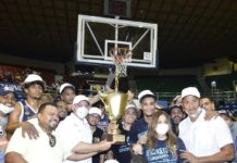 Pueblo Nuevo se corona campeón de la versión 41 del basket de Santiago