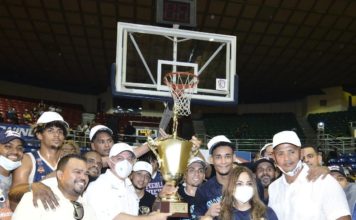 Pueblo Nuevo se corona campeón de la versión 41 del basket de Santiago