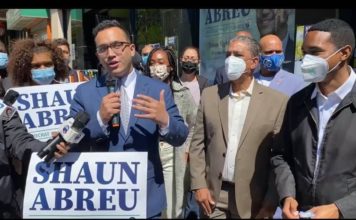 Shaun Abreu recibe apoyo de los congresistas Adriano Espaillat y Ritchie Torres