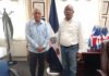 Vinicio Clase visita cónsul dominicano en Boston