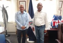 Vinicio Clase visita cónsul dominicano en Boston
