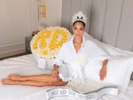 Así fue recibida la Miss República Dominicana Kimberly Jiménez en Miami