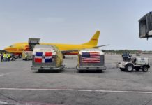 El país recibe primer cargamento de vacunas Pfizer