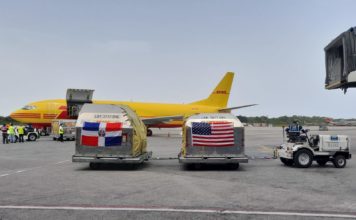 El país recibe primer cargamento de vacunas Pfizer