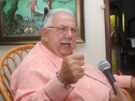 Alcalde de Santiago declara tres días de duelo por fallecimiento de exalcalde José Enrique Sued