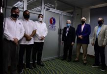 LIDOM inaugura oficina de la Confederación del Caribe en el Estadio Quisqueya