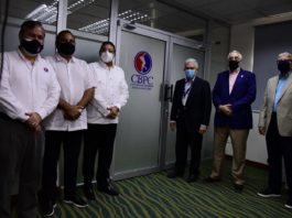 LIDOM inaugura oficina de la Confederación del Caribe en el Estadio Quisqueya