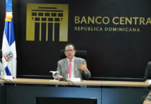 BCRD informa que la economía creció 21.2 % en mayo