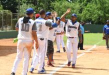 Cinco equipos avanzan a la segunda ronda del torneo III Festival de equipos de softball del Distrito Nacional