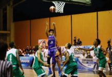 Calero se impone a Pueblo Nuevo inicio serie final basket superior de Santo Domingo Este